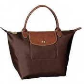 Sacs A Main Longchamp Site Officiel soldes pas cher Le Pliage Chocolat